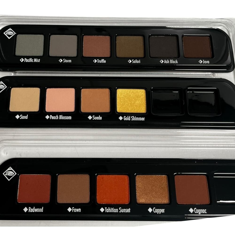 Vintage Amway ARTISTRY 15 Eye Shadow Refills | Warm & Deep Neutrals